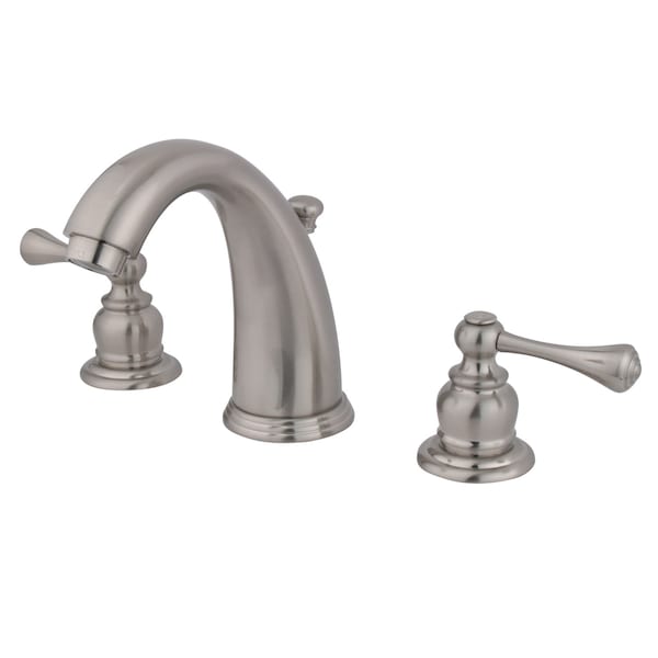 Widespread Bathroom Faucet, Brushed Nickel